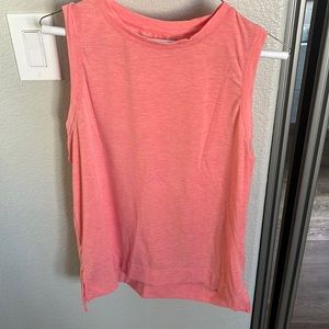 Coral workout tank